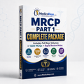 Complete premium updated visual color-coded MRCP Part 1 package with 5 eBooks, three Keys volumes, 1200 Concept-Check MCQs and Rapid Review Notes