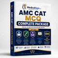 Complete updated AMC CAT MCQ package with 3 visual color-coded Keys volumes, 1200 high-yield Concept-Check MCQs and Rapid Review Notes