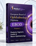 MedicoKeys EBOD Volume 2 – Posterior Segment, Uveitis and Neuro-Ophthalmology, a premium updated exam-focused European Board of Ophthalmology eBook.
