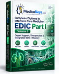 EDIC Part I Volume 3 MedicoKeys eBook – organ support, therapeutics, procedures and integrated intensive care mastery