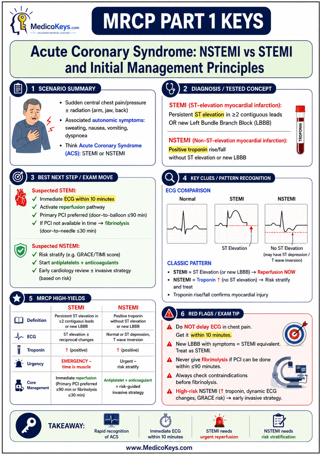 MRCP Part 1 premium visual and colour-coded free sample page