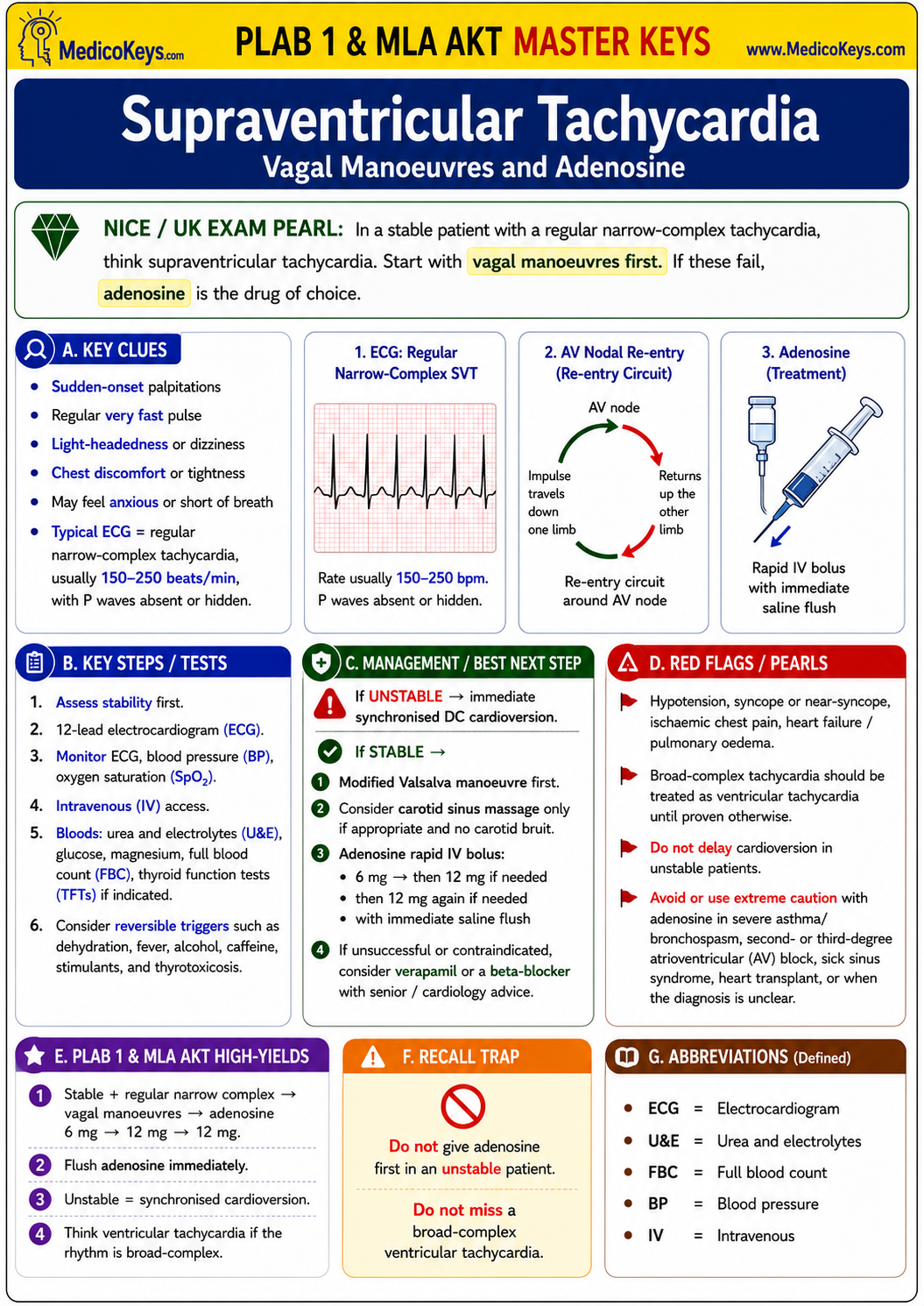 PLAB 1 and MLA AKT premium high-yield color-coded free sample page