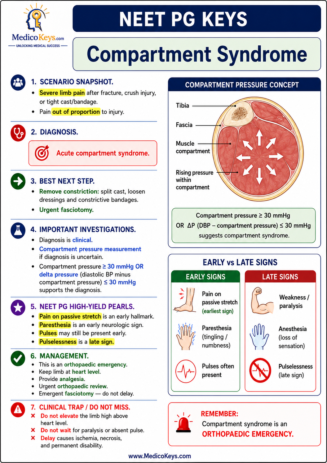 NEET PG premium visual and color-coded free sample page