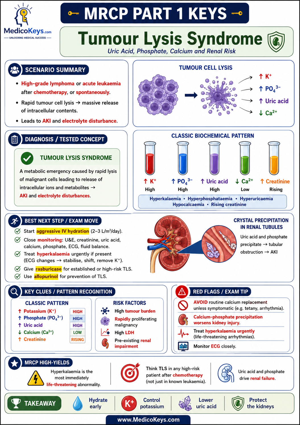 MRCP Part 1 premium visual and colour-coded free sample page