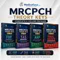 MedicoKeys MRCPCH premium revision complete 4-volume eBook library for FOP, TAS, AKP and integrated final review exam preparation