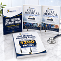 Updated Gulf Medical Licensing Exams Complete Package by MedicoKeys featuring Gulf Medical Licensing Keys Volumes 1 and 2, high-yield color-coded Rapid Review Notes, and 1200 Concept-Check MCQs with concise explanations — premium exam-focused study material for SMLE, DHA, DOH Abu Dhabi, MOHAP, Qatar DHP, OMSB, NHRA, Kuwait MOH and other Gulf medical licensing exam preparation, revision, knowledge reinforcement, and final review.