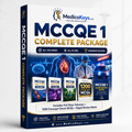 Complete premium MedicoKeys MCCQE Part I package with three Keys volumes, 1200 Concept-Check MCQs and Rapid Review Notes