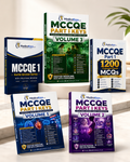 Premium MedicoKeys MCCQE Part I complete package featuring five realistic exam-prep books: MCCQE Part I Keys Volumes 1, 2 and 3, 1200 Concept-Check MCQs, and Rapid Review Notes. Updated, high-yield, color-coded, exam-focused study material with premium notes, concise revision content, MCQs, explanations, and comprehensive coverage for Medical Council of Canada Qualifying Examination Part I preparation.