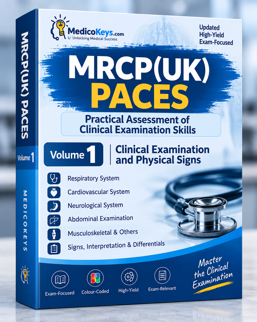 MRCP(UK) PACES Volume 1 Clinical Examination and Physical Signs premium eBook cover