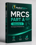 MedicoKeys MRCS Part A Volume 2 eBook cover – Core Surgery and Perioperative Care premium exam preparation with high-yield surgical management and perioperative content.