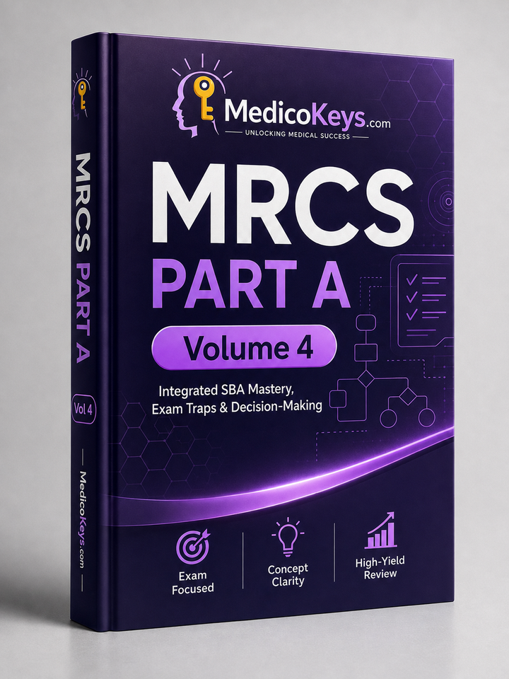 MRCS Part A Volume 4 – Integrated SBA Mastery