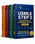 MedicoKeys complete USMLE Step 3 premium updated high-yield color-coded four-volume eBook collection covering FIP clinical medicine and CCS mastery