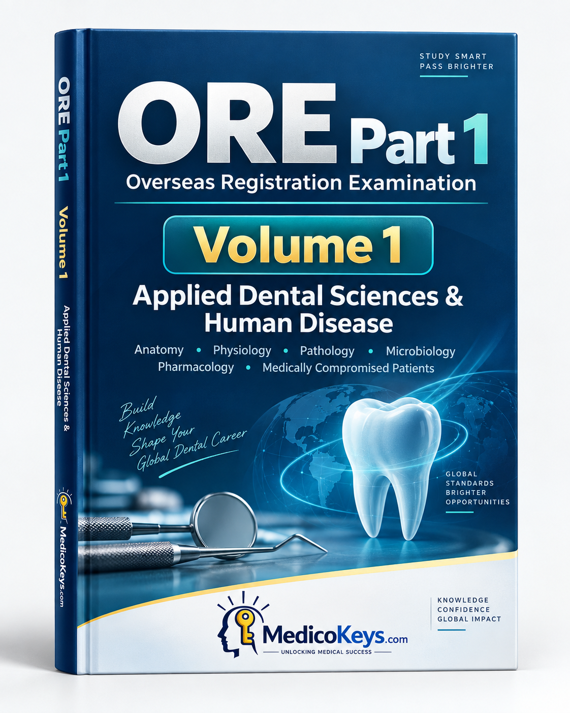 ORE Part 1 Overseas Registration Examination Volume 1 Applied Dental Sciences & Human Disease premium eBook cover