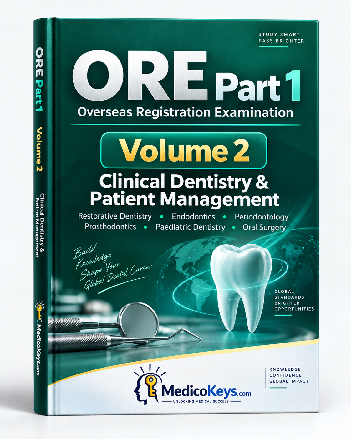 ORE Part 1 Overseas Registration Examination Volume 2 Clinical Dentistry & Patient Management premium eBook cover