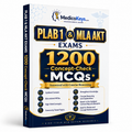 PLAB 1 and MLA AKT 1200 Concept-Check MCQs premium digital eBook with updated high-yield questions, answers and concise clinical reasoning
