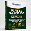 Premium updated PLAB 2 and MLA CPSA Volume 6 colour-coded OSCE eBook covering advanced recall stations, edge cases, escalation and professional safety