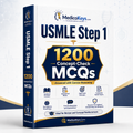 USMLE Step 1 1200 Concept-Check MCQs premium updated question-bank eBook with high-yield questions, concise reasoning and commonly tested concepts