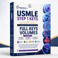 Complete USMLE Step 1 Keys Collection premium updated visual and color-coded study package with six high-yield foundational science and organ-system eBooks