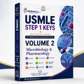 USMLE Step 1 Keys Volume 2 premium updated visual and color-coded eBook covering microbiology, infectious disease, pharmacology, drug mechanisms and exam traps