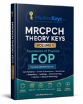 MedicoKeys MRCPCH FOP premium revision eBook for Foundation of Practice high-yield exam preparation