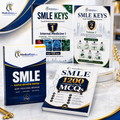 Updated SMLE Complete Package by MedicoKeys featuring SMLE Keys Volume 1 Internal Medicine I, SMLE Keys Volume 2, high-yield color-coded Rapid Review Notes, and 1200 Concept-Check MCQs — premium exam-focused study material for Saudi Medical Licensing Exam preparation, revision, knowledge reinforcement, and final review.
